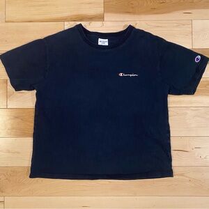 🤍 Y2K Cropped Boxy Tee Streetwear Skater CHAMPION